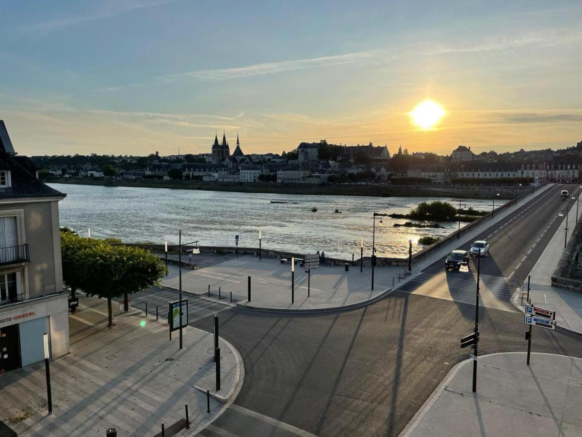 Le Wilson - Vue Imprenable Sur La Loire Et Le Chateau De Blois Exterior foto