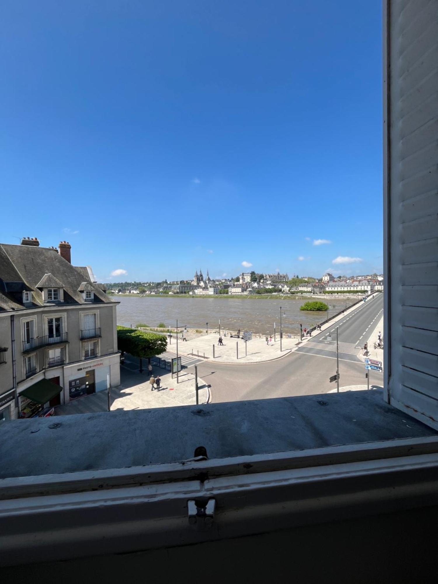 Le Wilson - Vue Imprenable Sur La Loire Et Le Chateau De Blois Exterior foto